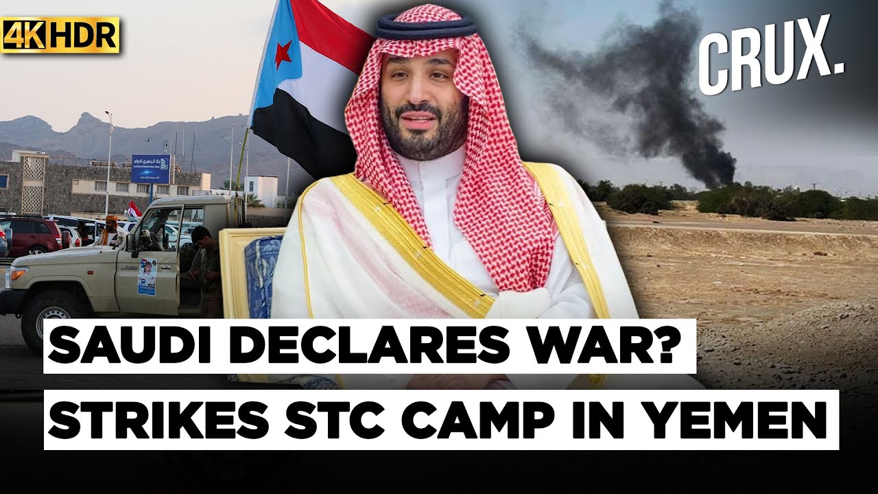 Saudi Arabia 'Strikes' UAE-Backed Yemen Separatists Again, Aden Airport Shuts As Tensions Rise | 4K