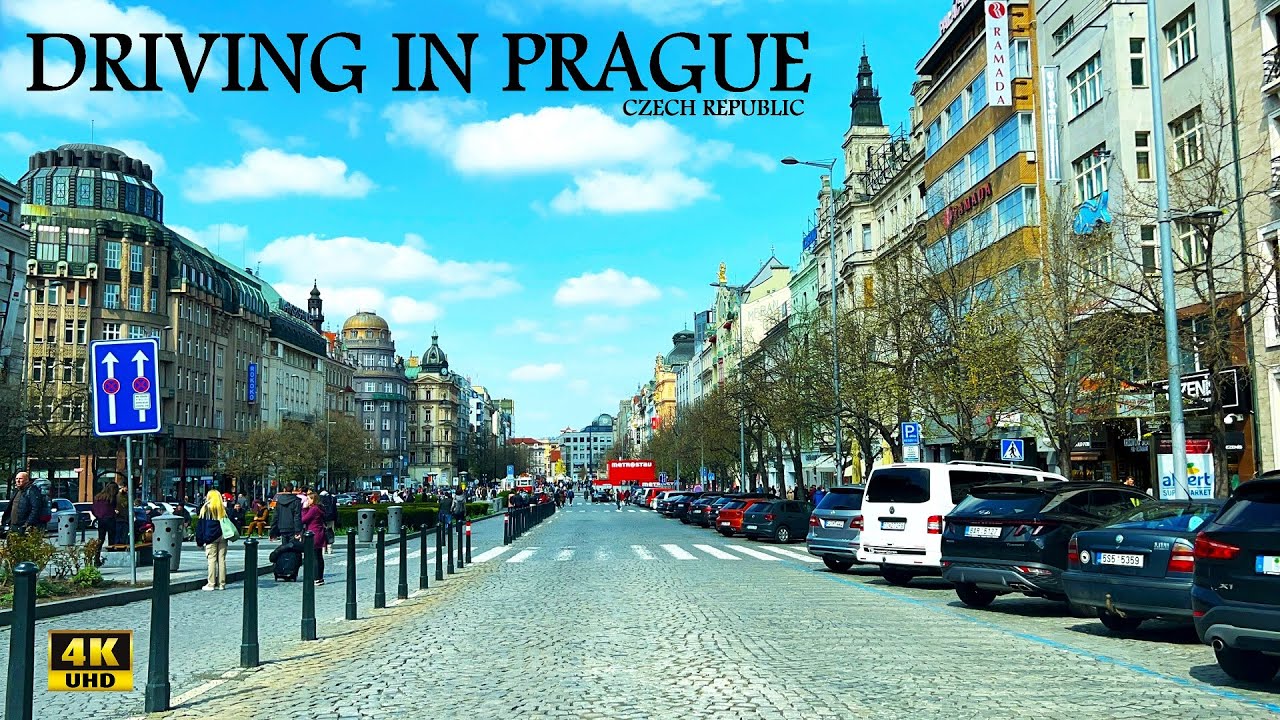 Driving in Prague (Praha), Czech Republic | 4K UHD | Driving Tour | A Full Drive through Prague City