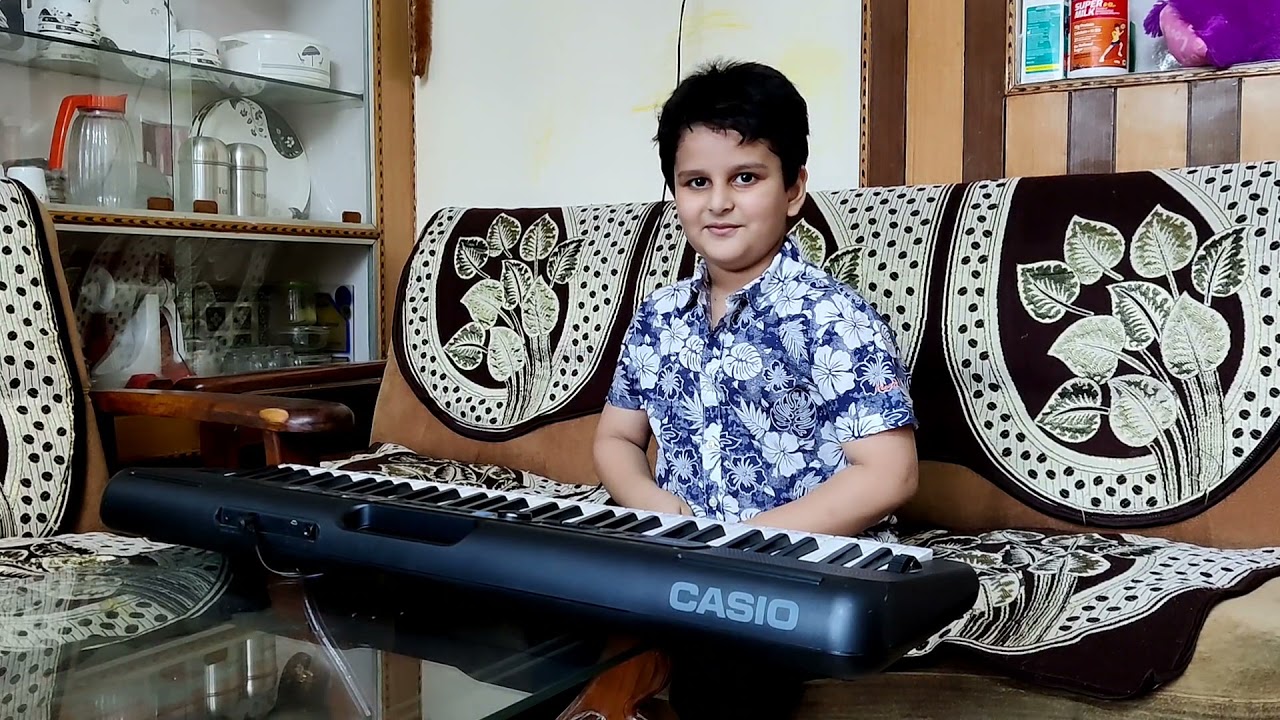 Lakshaya on Piano