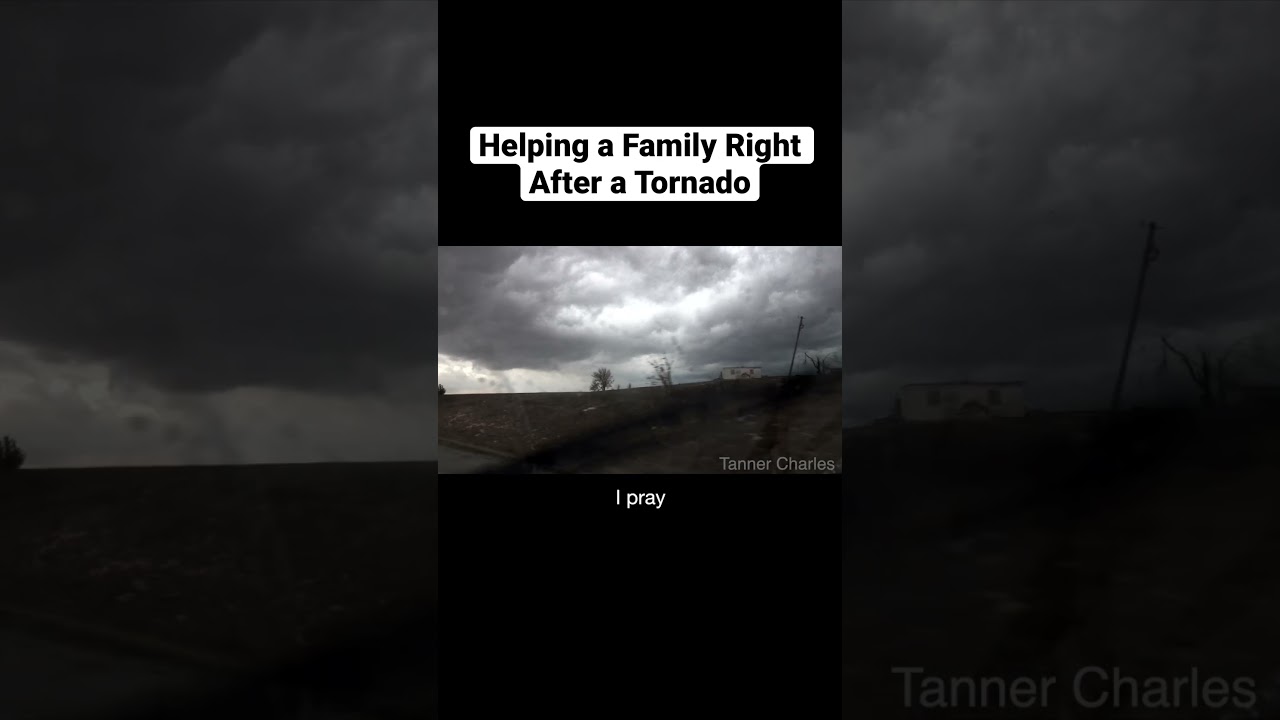 Helping a Family Right After a EF4 Tornado #tornado #storm #weather #iowa