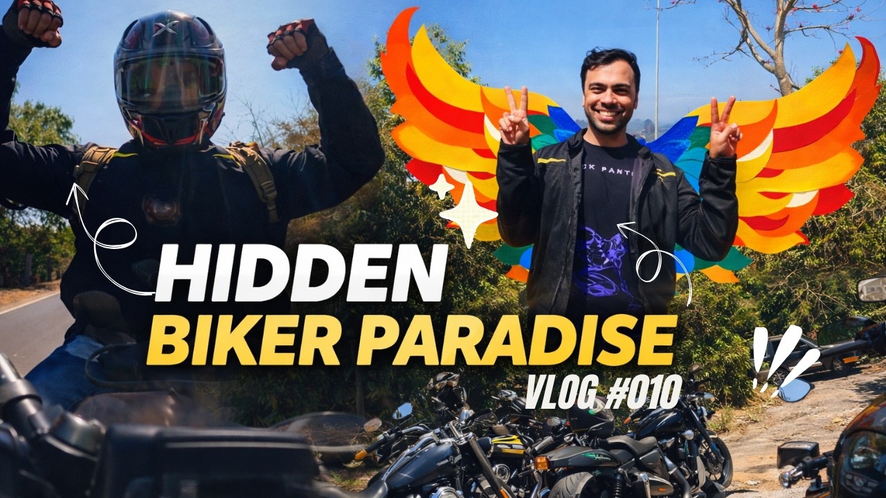 20 Harleys Ride Through India’s Most Scenic Ghats | The Core Strength Riders Need | POV Vlog #010