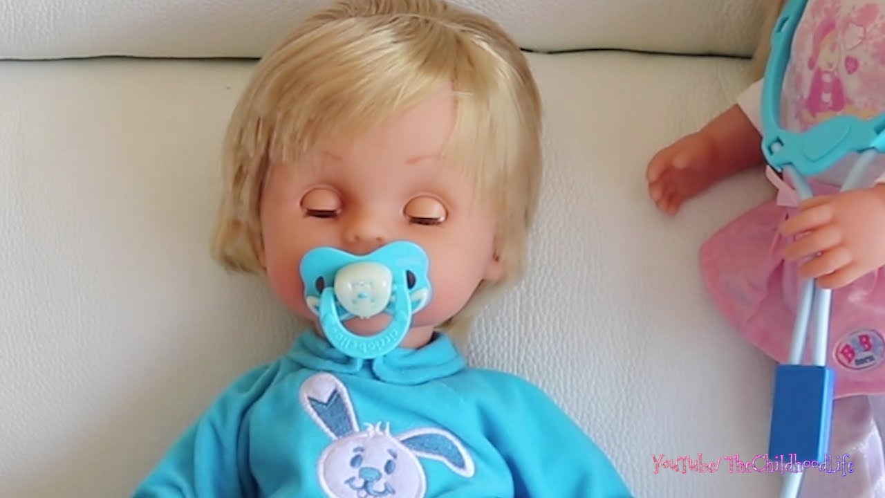 Cicciobello Baby Doll Unboxing & Nursery Toys - Doctor Checkup, Feeding & Bedtime with Baby Born