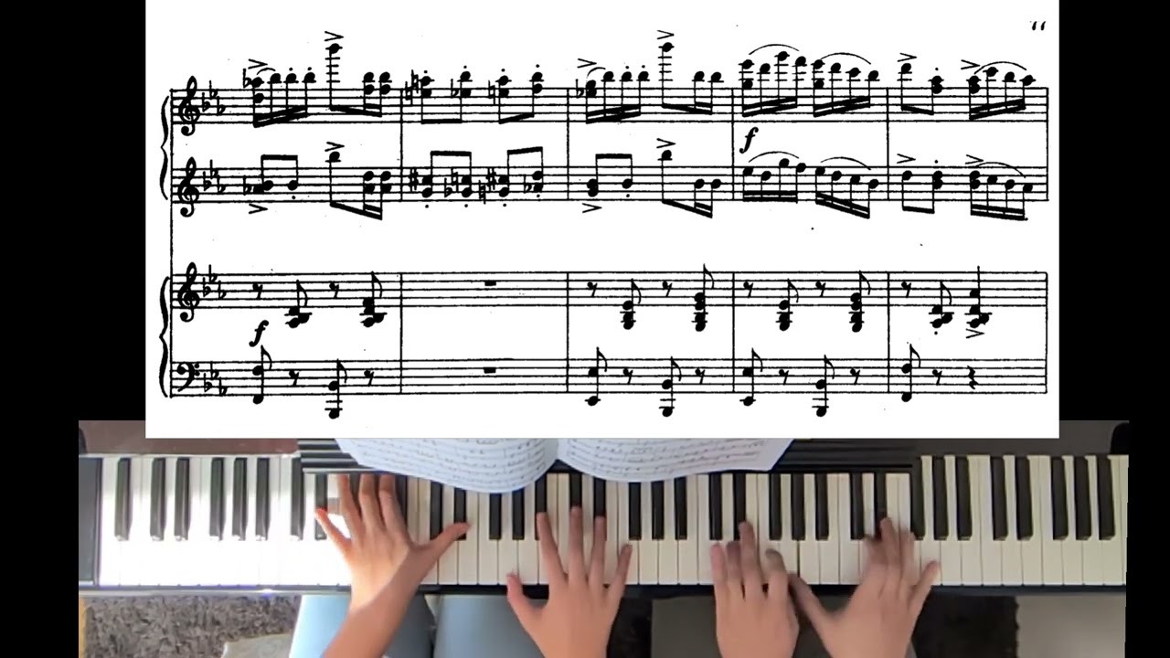 RACHMANINOV - ITALIAN POLKA (Day 76) with Violeta González