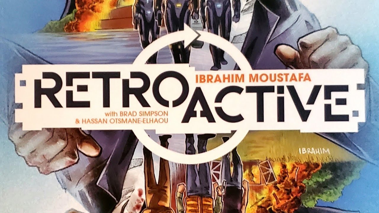 Review of Retroactive TPB by writer/artist Ibrahim Moustafa Humanoids Publishing
