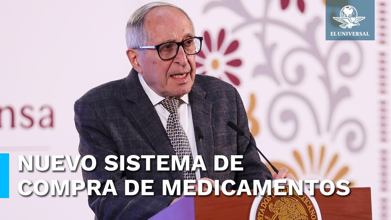 Este será el nuevo sistema de compra de medicamentos, anuncia gobierno de Sheinbaum
