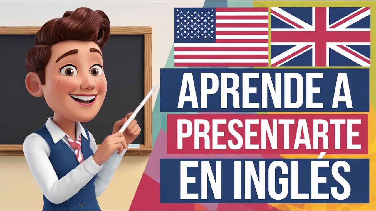 Cómo PRESENTARTE en inglés: Deja de sonar como un robot y habla con fluidez 😎📘 Aprende inglés fácil