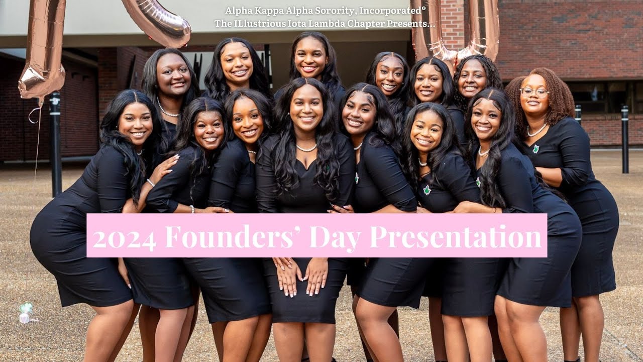 Founders' Day Presentation 2024 | Iota Lambda Chapter of Alpha Kappa Alpha Sorority, Incorporated