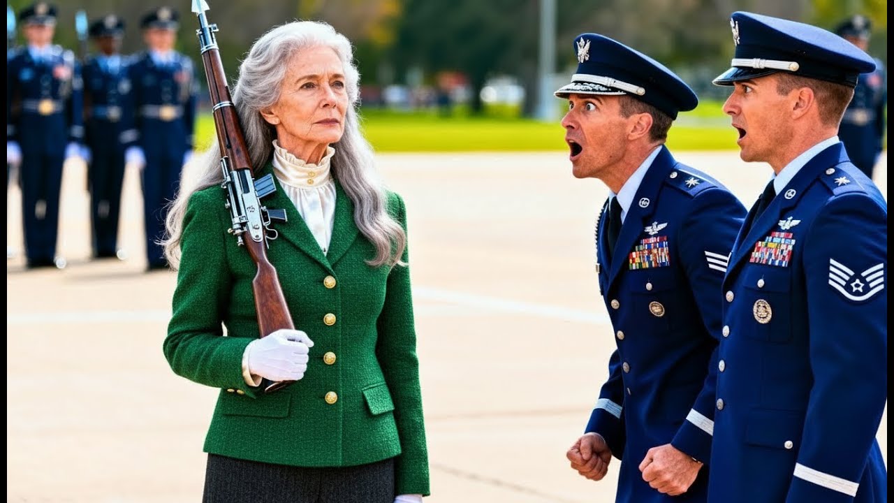 The Ceremonial Guard Dropped the Rifle Again — Until the Old Woman Picked It Up and Stunned Everyone