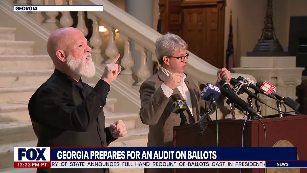 GEORGIA AUDIT: Election Officials PREPARE for future despite Sec. of State QUARANTINING