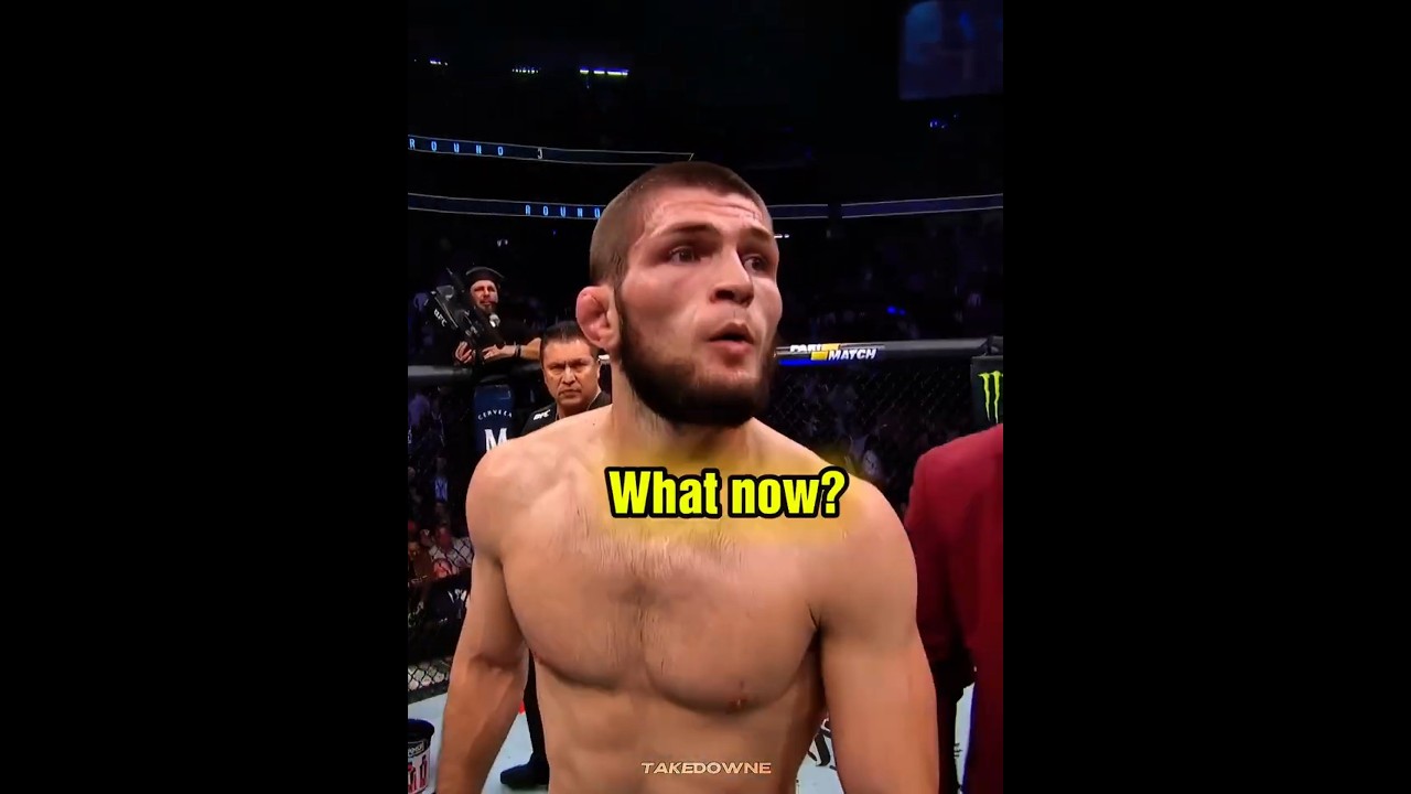 The moment Conor realized he&rsquo;d lost to Khabib #ufc
