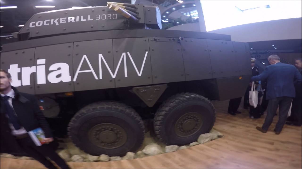 The Cockerill 3000 Turret & Patria AMV