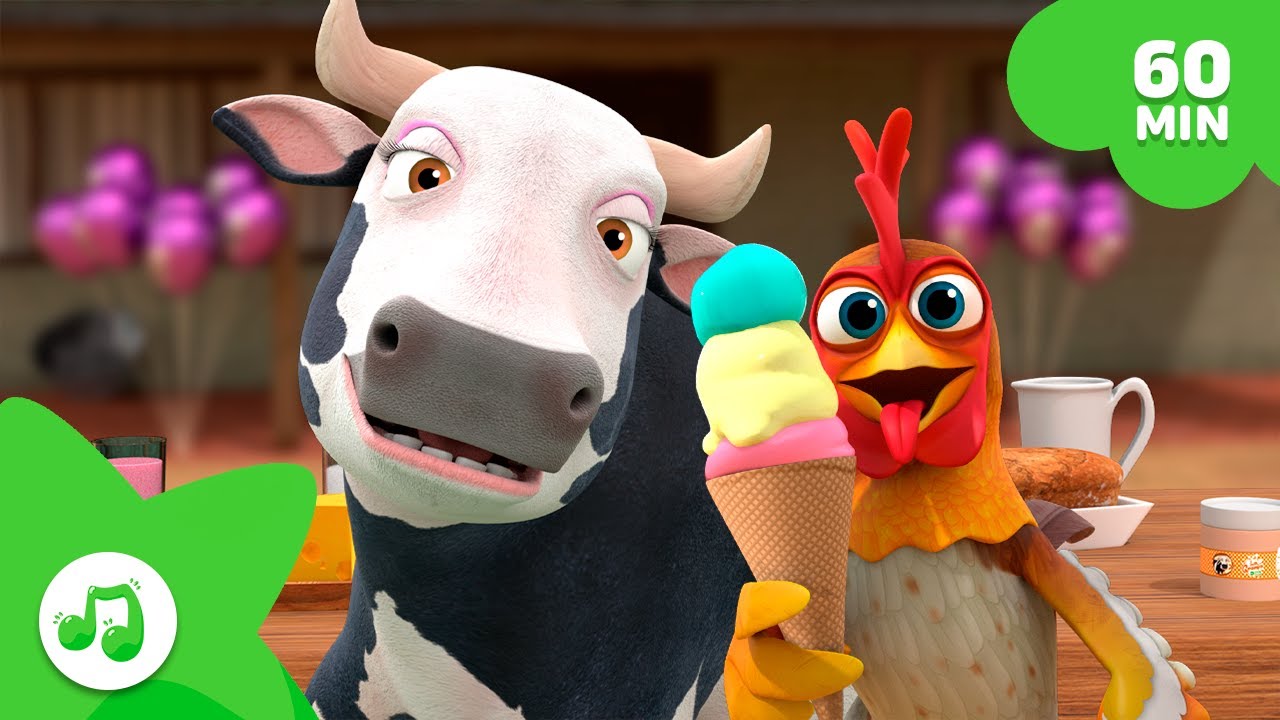 Buon Fine Anno! 🌟Tutti a Ballare e Cantare 🌈 [60 min] LA FATTORIA DI ZENON👨‍🌾 Video Per Bambini
