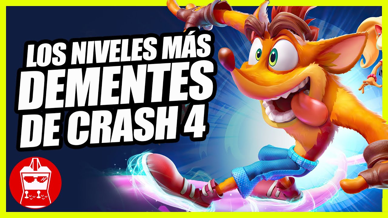 Los 10 niveles más DIFÍCILES de CRASH BANDICOOT 4: It’s About Time | (NIVEL EXPERTO) | AtomiK.O.