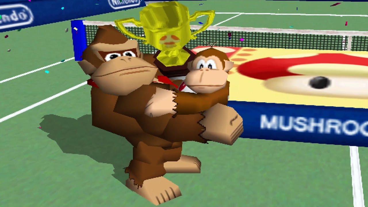 Mario Tennis 64 - All Victory Animations