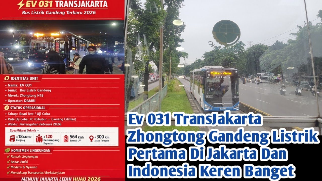 Ev 031 TransJakarta Zhongtong Gandeng Listrik Pertama Di Jakarta Dan Indonesia Keren Banget 