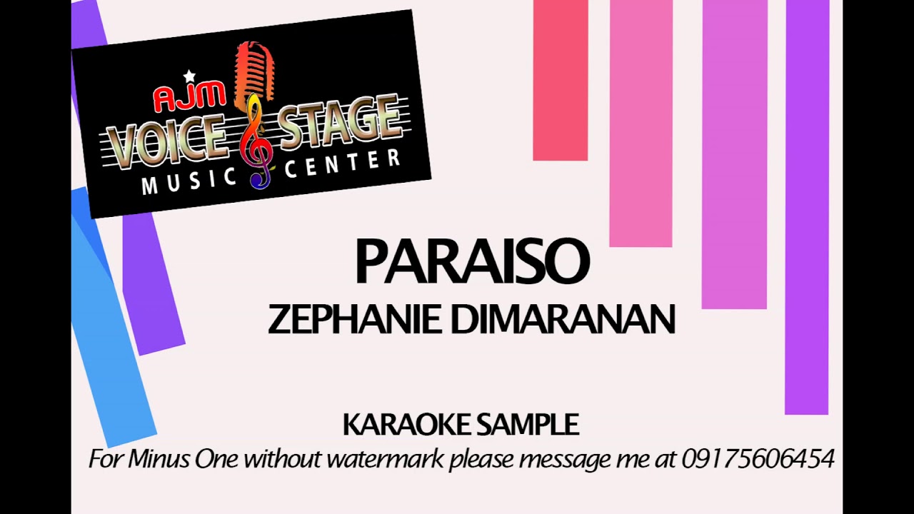 PARAISO - ZEPHANIE DIMARANAN - Minus One