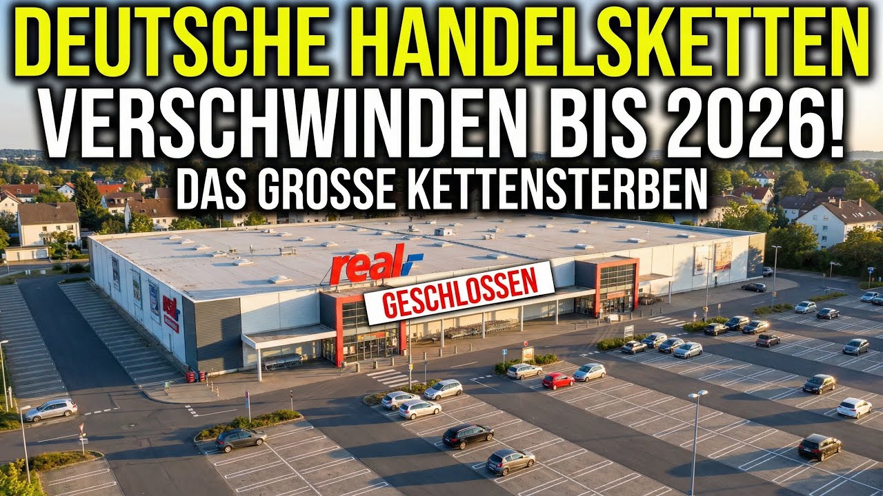 13 Große Ketten, Die 2026 In Deutschland Verschwinden Könnten