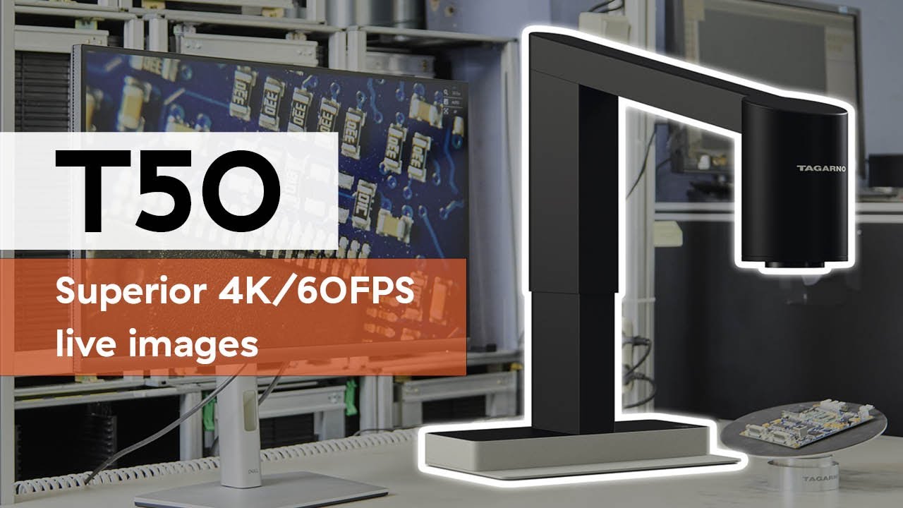 TAGARNO T50: Superior 4K/60FPS images with automatic height adjustment