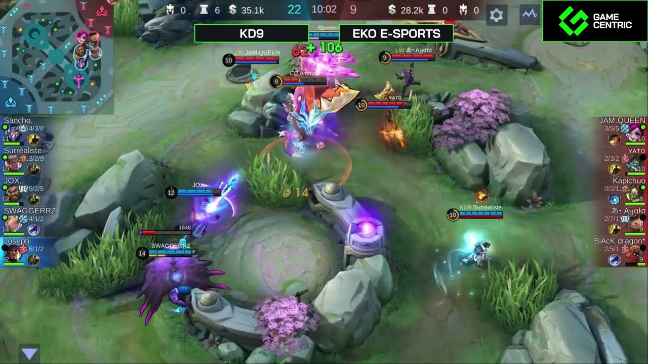 Game Highlight | (SF) KD9 vs Eko E-Sports | GC Tournament | MLBB
