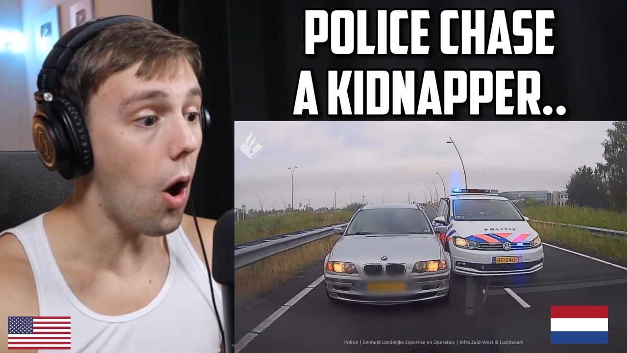 American Reacts to Dutch Kidnapper Police Chase
