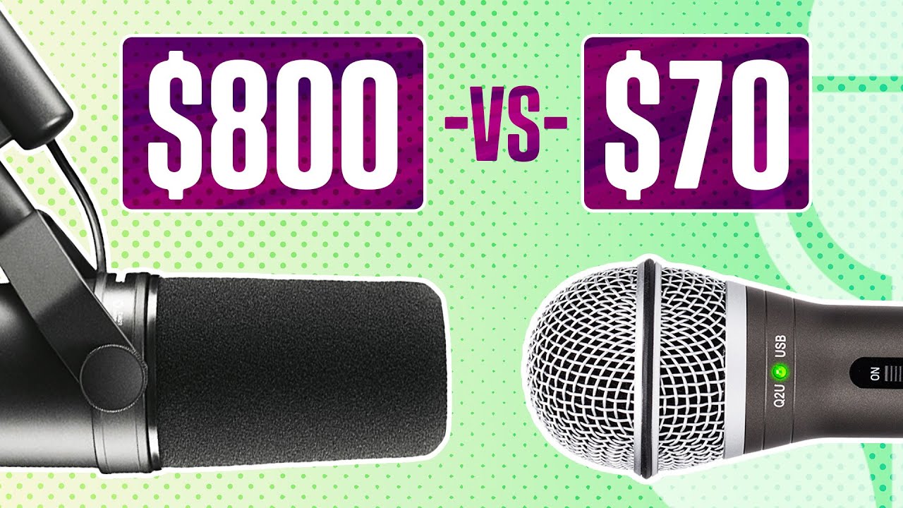 Может ли Samson Q2U звучать как Shure SM7B? МИКРОФОННАЯ БИТВА!