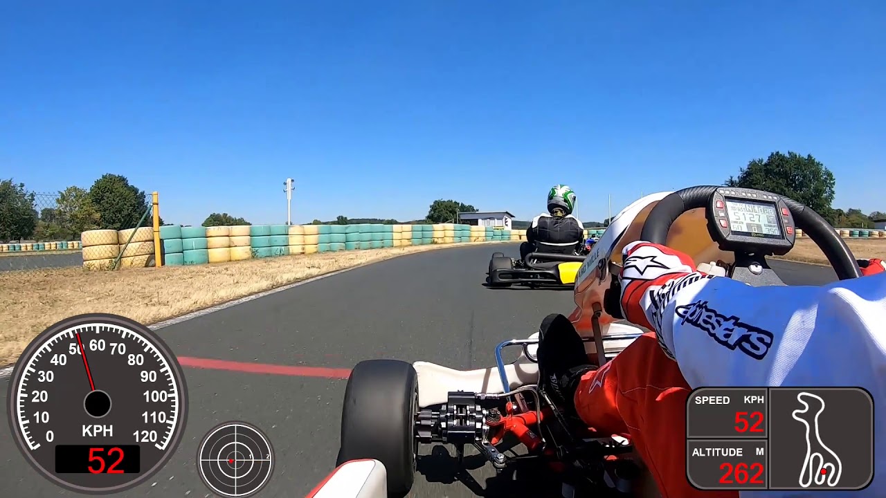 Oppenrod (Motorsportarena Stefan Bellof) - Birel CRY 30 - Schaltkart KZ2 - TM K9C - New GPS Overlay