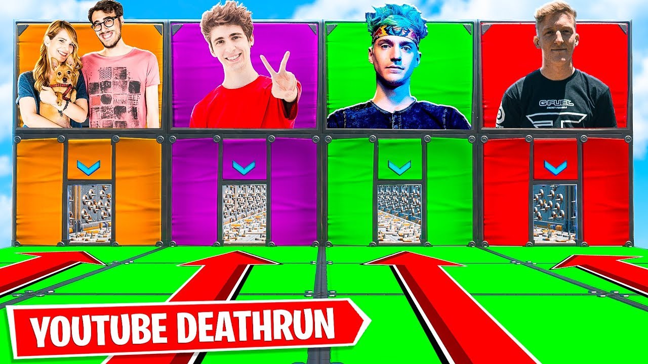LA DEATHRUN DEGLI YOUTUBER! - FORTNITE *EPICO*