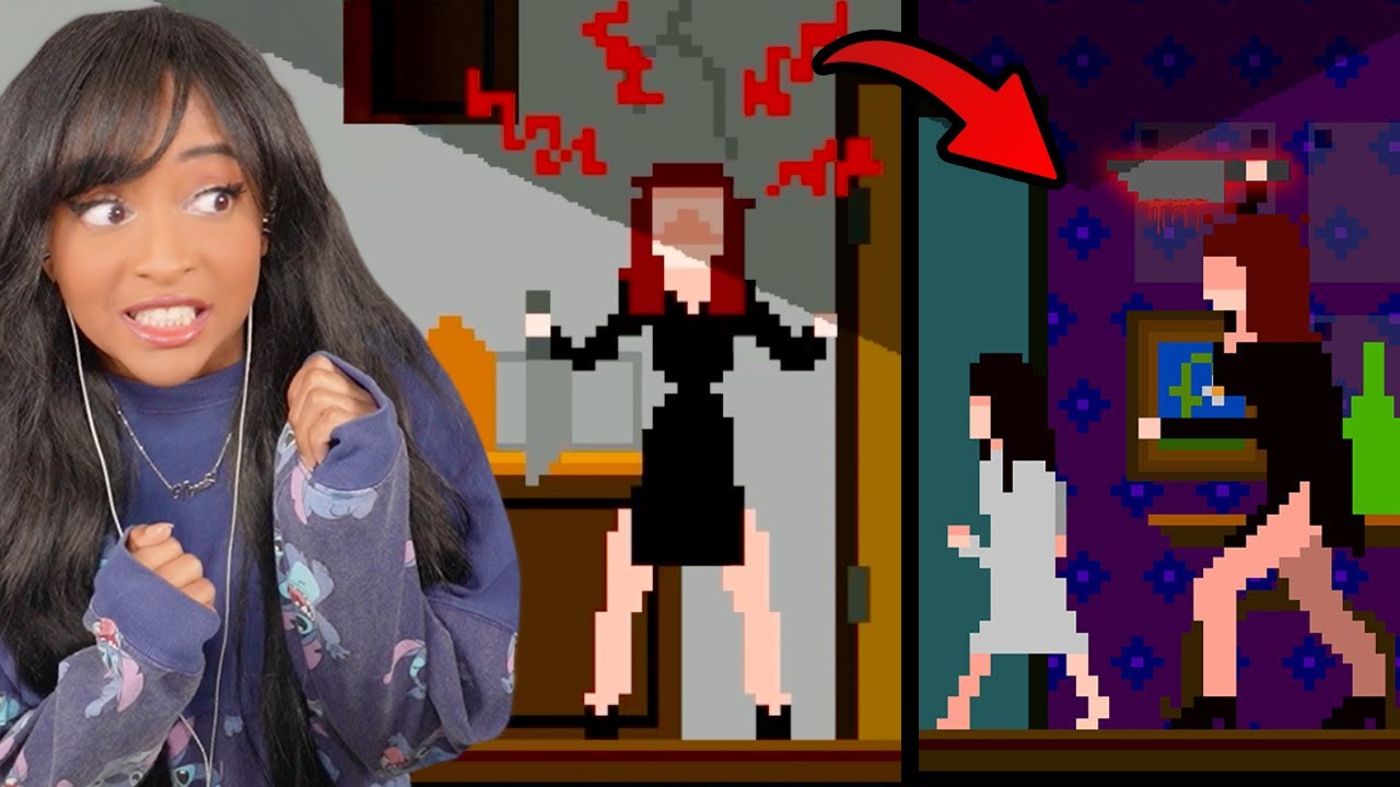 My DRUNK Mother wants to KILL Me!! | Gore in Crayon [All Endings]