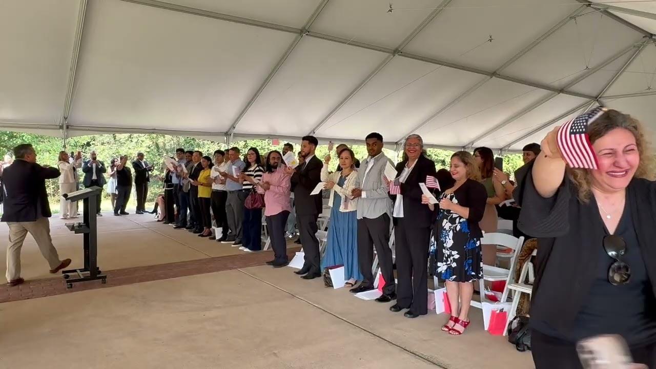 Naturalization Ceremony at Oatlands