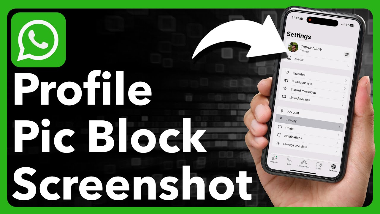 How To Block Screenshot On WhatsApp Profile Picture