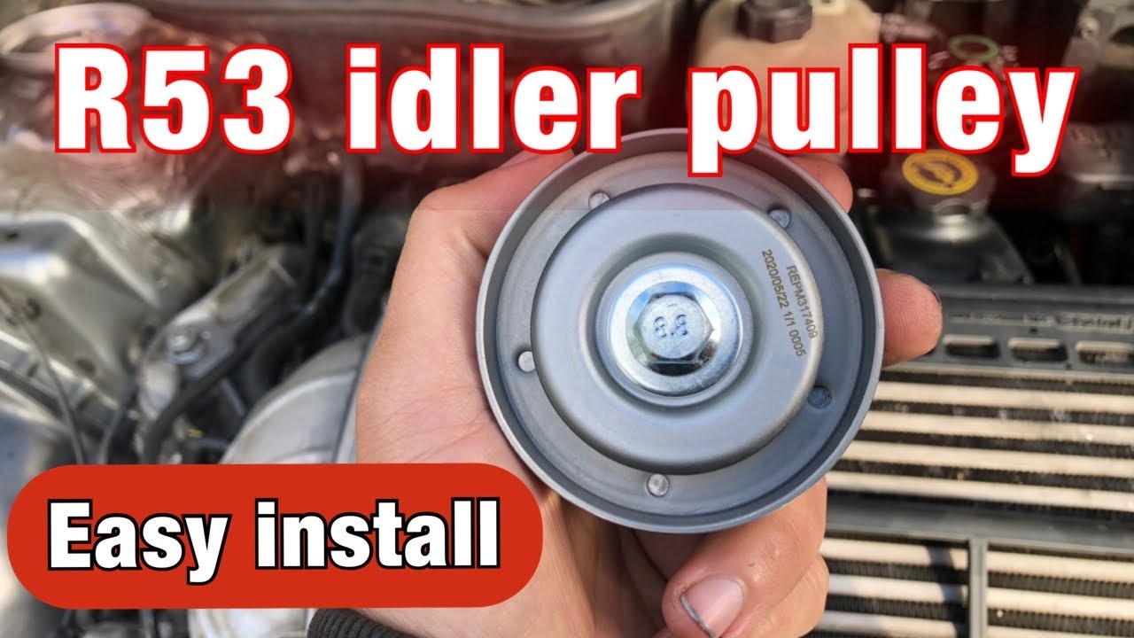 R53 Idler Pulley | Replacing the idler pulley on an R53 Mini Cooper S (how to)