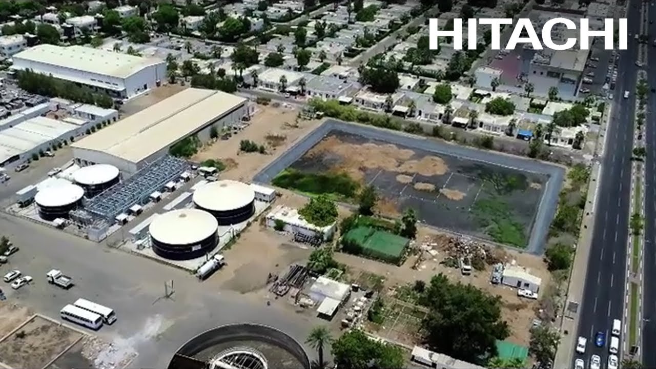 EPC of Compct Hitachi Sewage Treatment Plant in Saudia City in Jeddah - K.S.A.- Hitachi