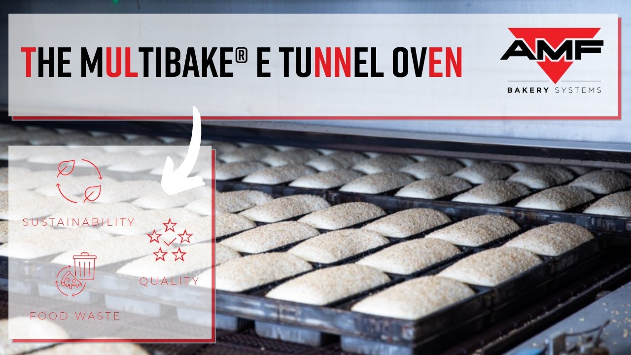 The Multibake® Electric Tunnel Oven - Green Baking Solutions From AMF