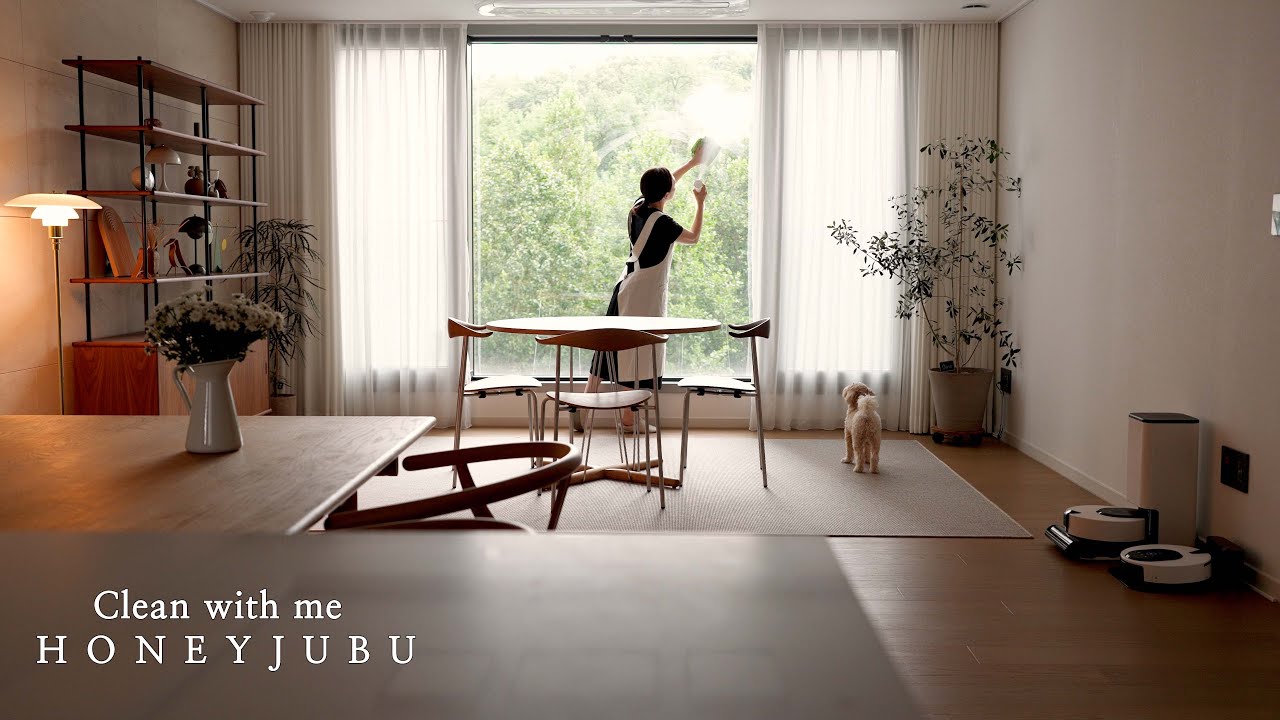 단정하고 깨끗한 집을 위한 청소 루틴 / 살림템 추천, LG 코드제로 오브제컬렉션 R9, M9 / Clean with me