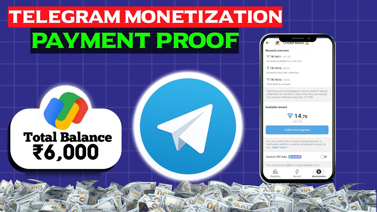 I Earned from Telegram Monetization 🤑 (LIVE PROOF)