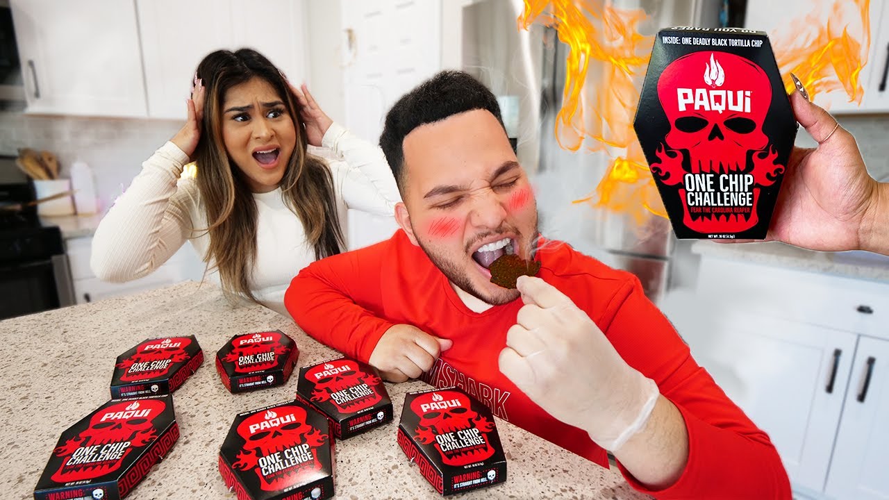 Eating the Worlds SPICIEST Chip! *WORST IDEA EVER*