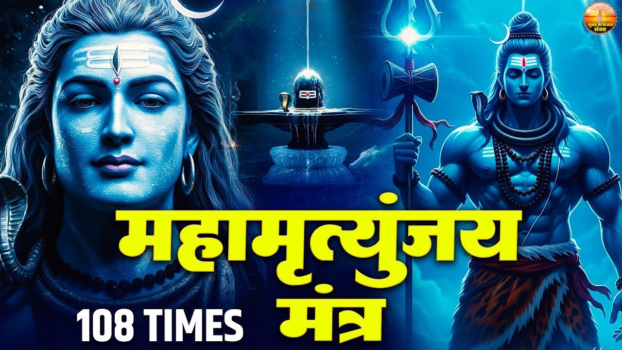 महामृत्युंजय मंत्र 108 Times - सोमवार के दिन महामृत्युंजय मंत्र सुनने से मृत्यु का संकट दूर होता है