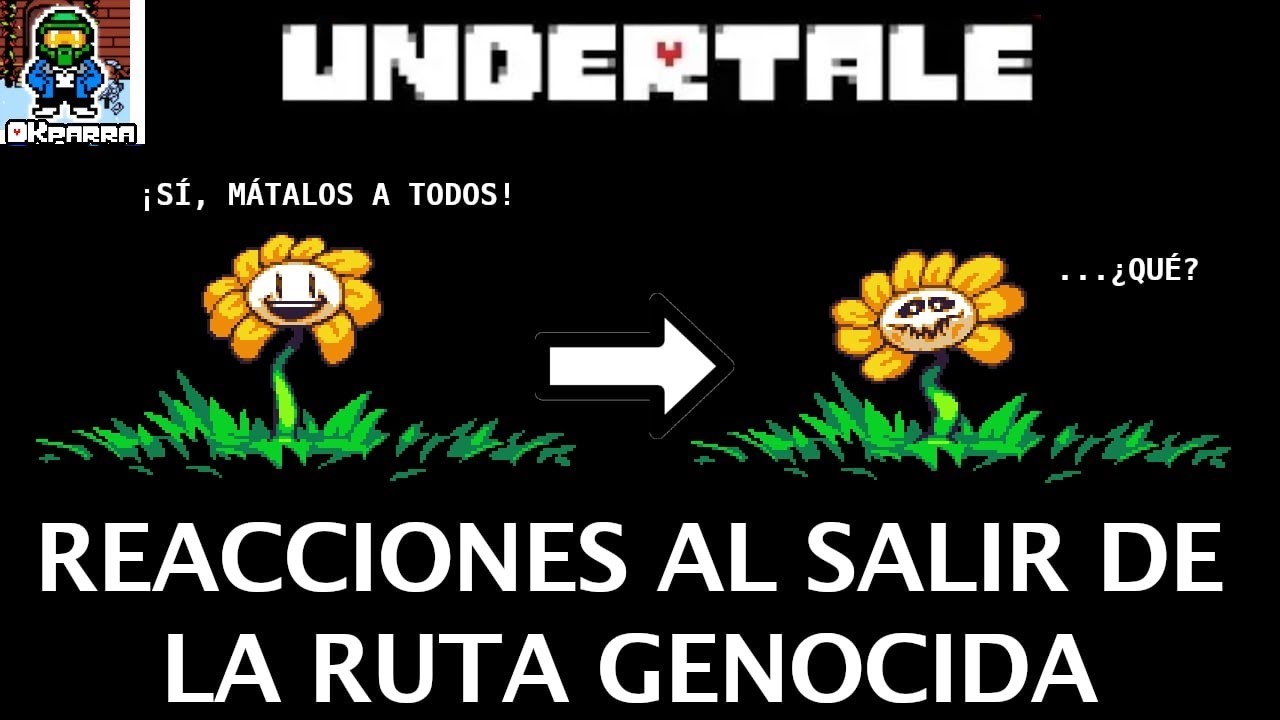 CURIOSIDADES UNDERTALE: ¿Que sucede si intentamos salir de la ruta genocida en los distintos bosses?