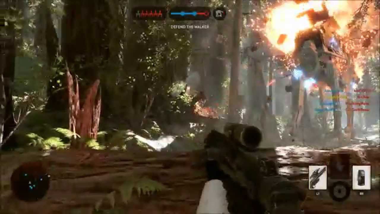 Walker Assault on Endor / Star Wars: Battlefront / # 6