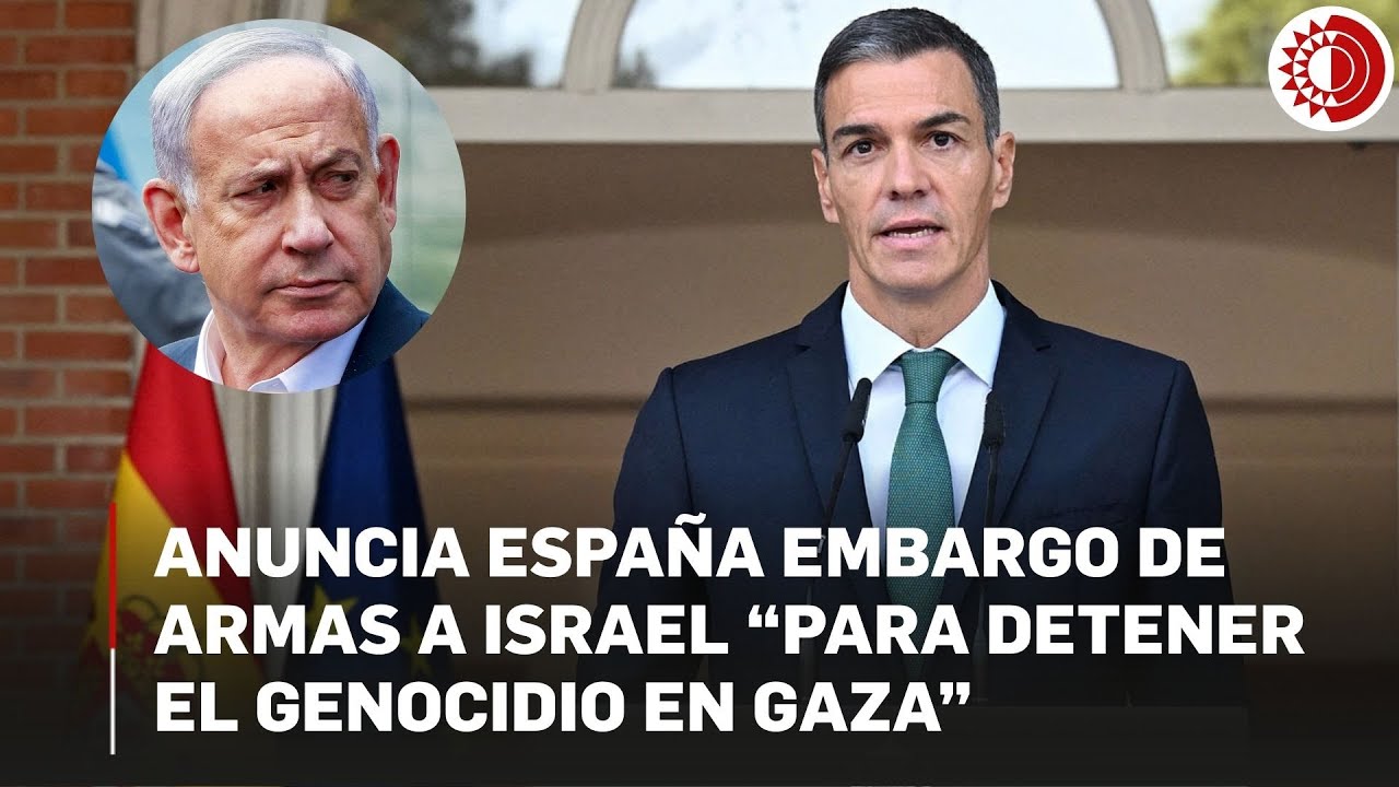 Anuncia España nueve medidas contra Israel; Netanyahu adopta sanciones contra Díaz y Rego