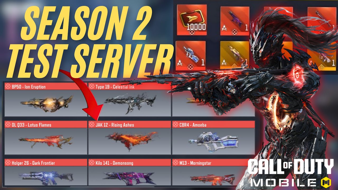 Cod Mobile Season 2 2026 Test Server | Codm Test Server News | Call of Duty Mobile Season 2 Leaks