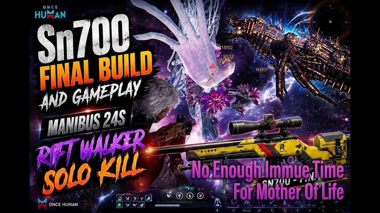 Sn700 Final Build And GamePlay | Once Human