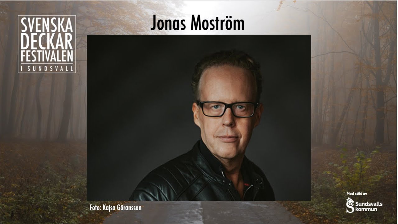 Svenska deckarfestivalen 2024 Jonas Moström