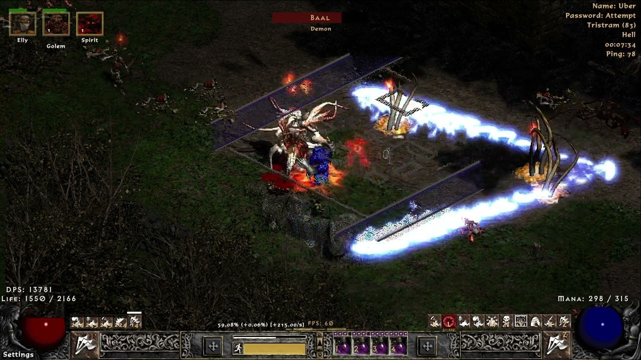 Project Diablo 2 season 8: Frenzy Barb vs Ubers - medium budget