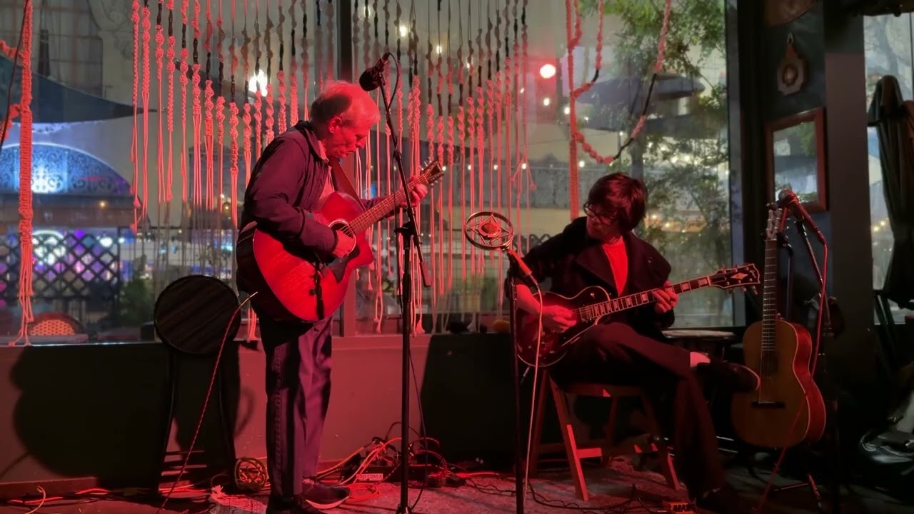 Brad at The Den Cafe open mic, Santa Ana CA