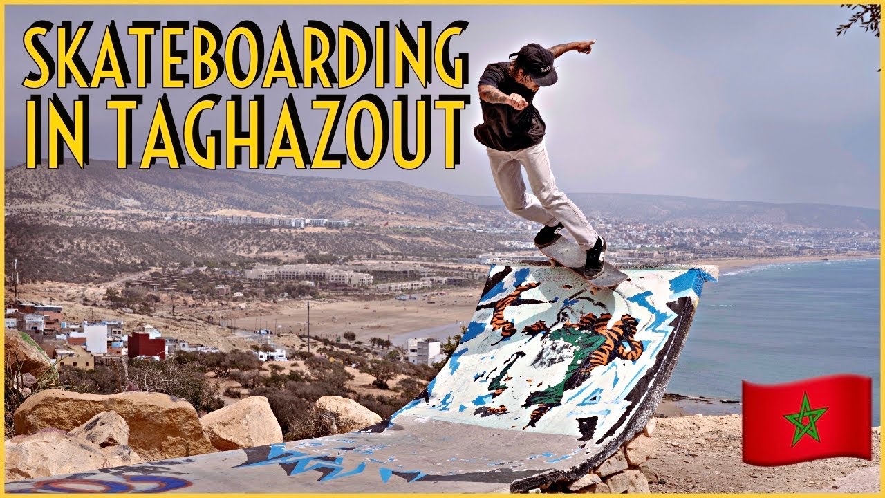 SKATE and WILD GOAT in  ( Morocco )