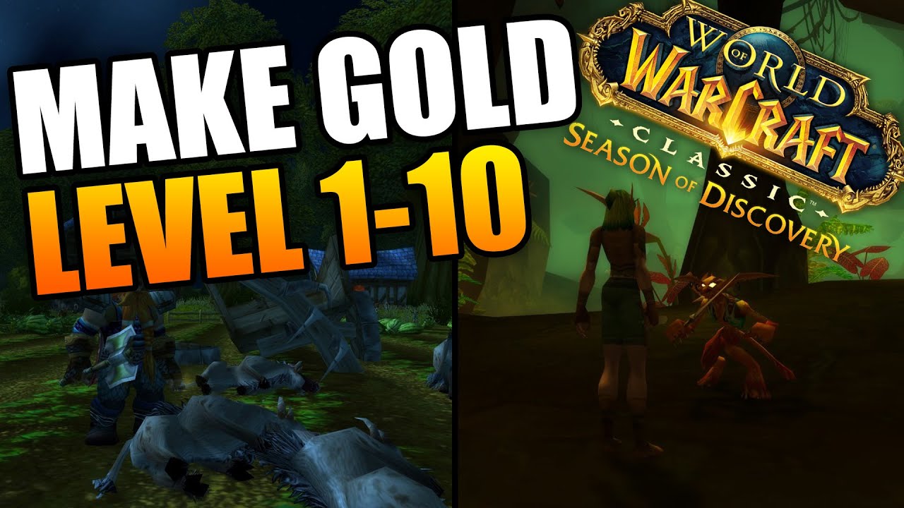 How To Make Gold From Level 1-10 in Season of Discovery