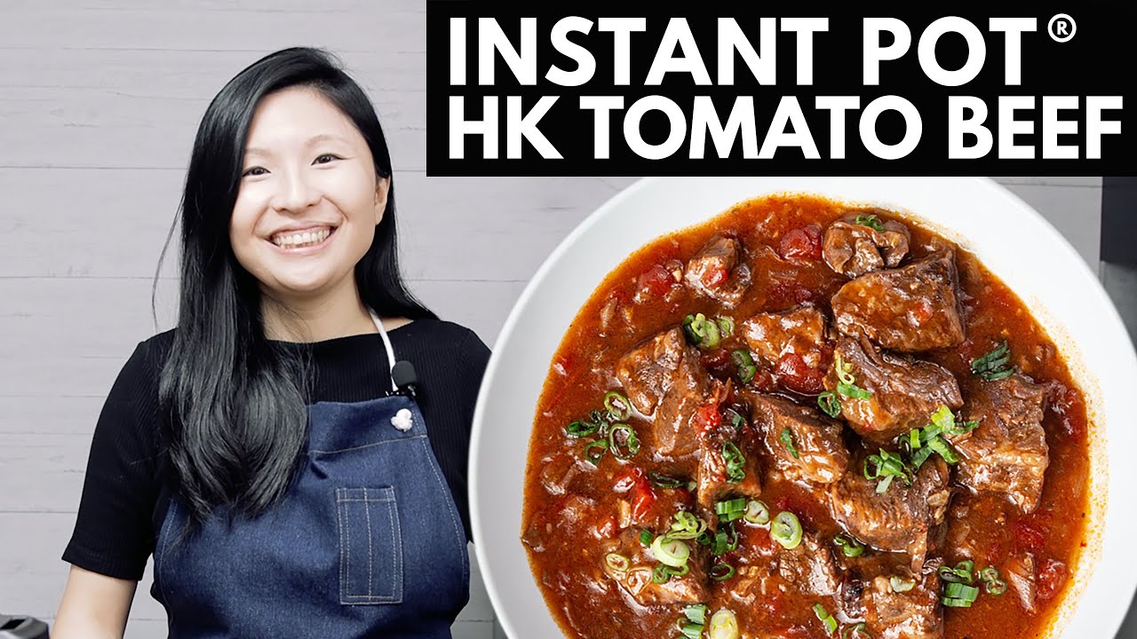 Говядина по-гонконгски в томатном соусе, приготовленная в мультиварке Instant Pot | Простые ингре...