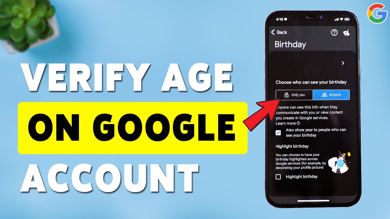 How To Verify Age On Google Account | Google Age Verification Guide 2026