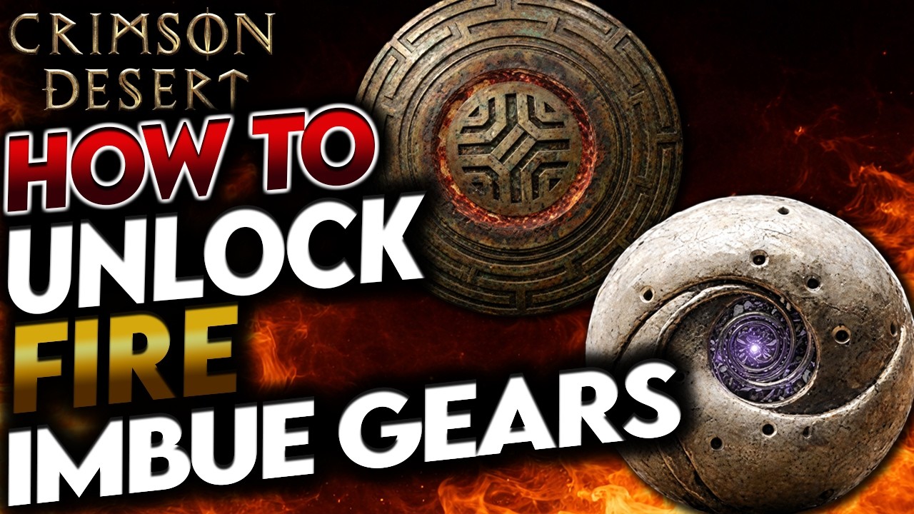 Crimson Desert: How to get Volcanic Eruption & Flames of Judgement (Imbue Fire Abyss Gears)